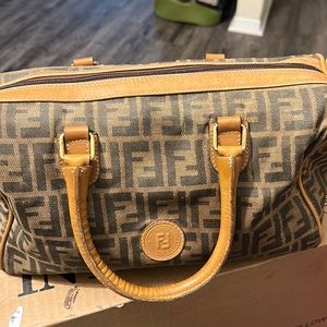 Vintage Fendi Boston bag